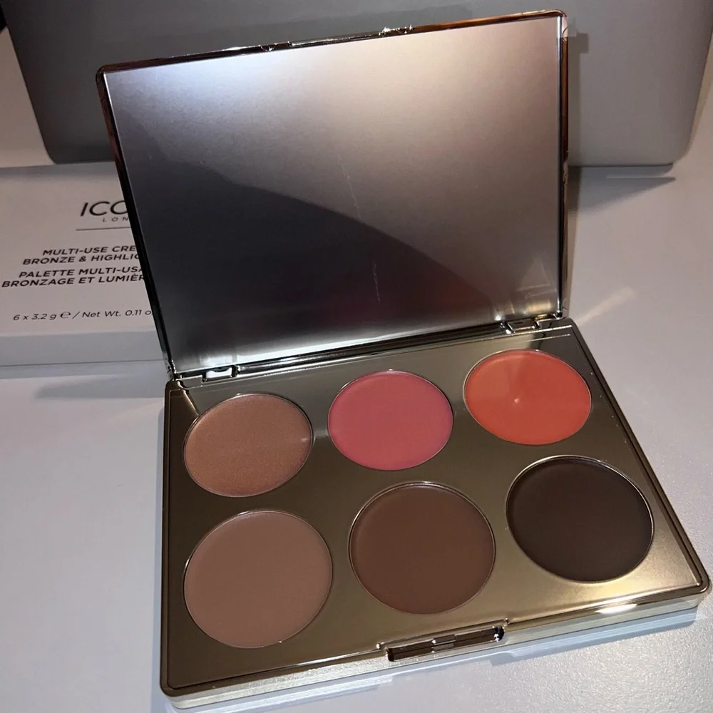 ICONIC London Cream Blush & Contour Palette